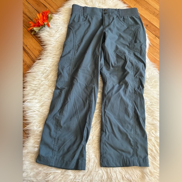 NWOT title nine hiking 2.0 capris recycled clamber in storm cloud - Picture 3 of 6